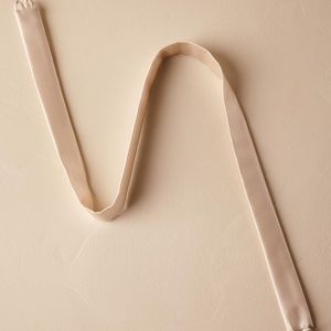 BHLDN fitted silk belt